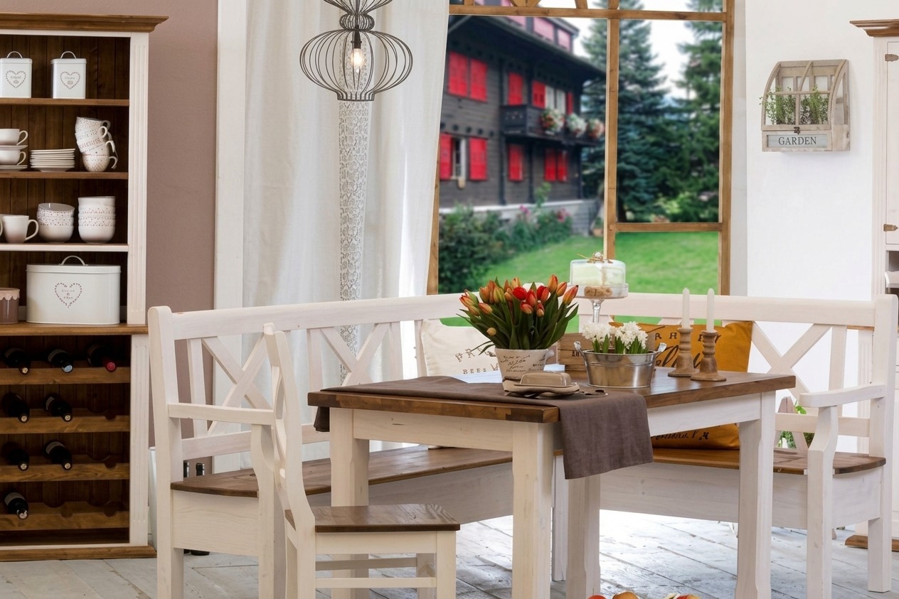 Jídelní kout z kolekce Hacienda